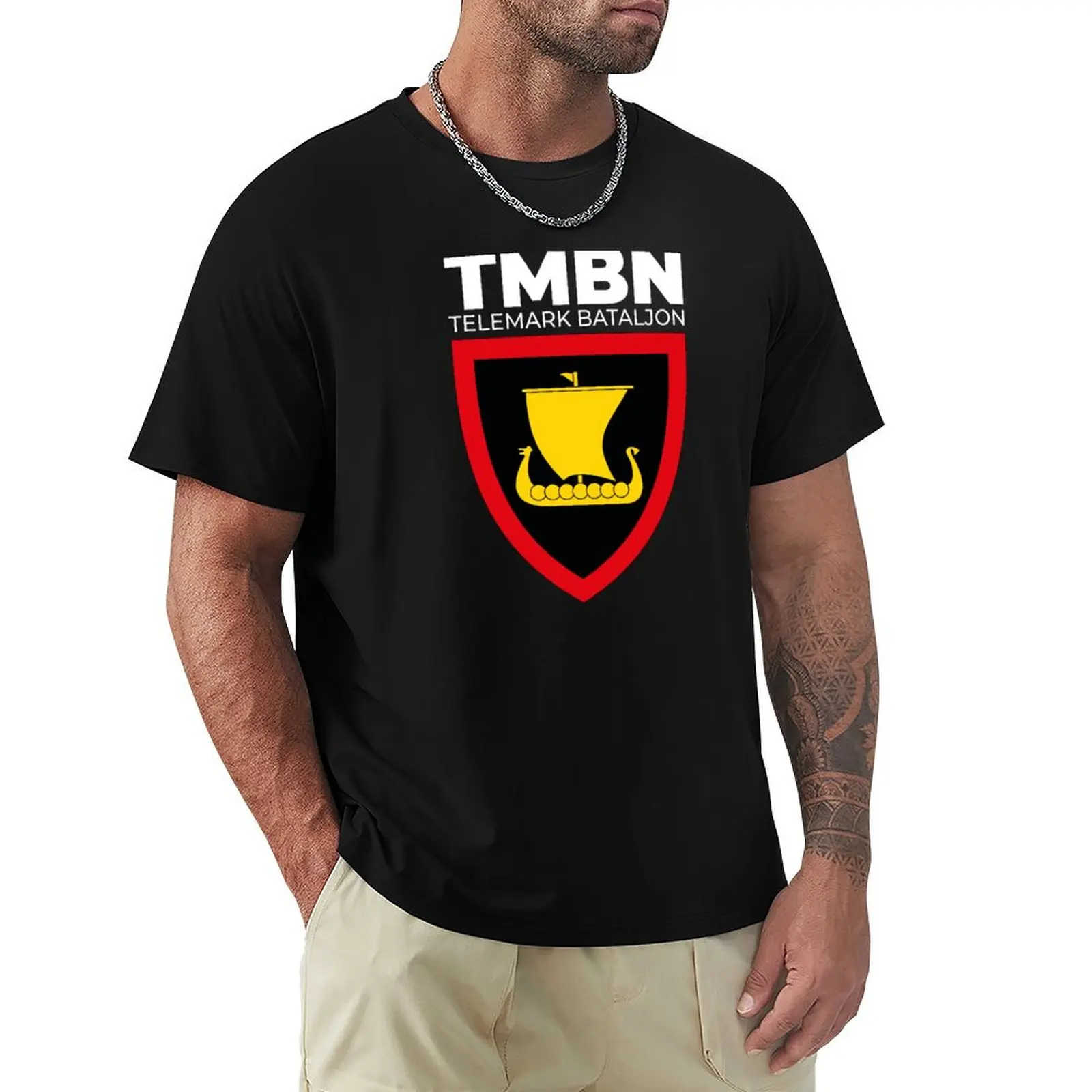Telemark Battalion, TMBN T-Shirt Soft Lightweight Cotton T-Shirt