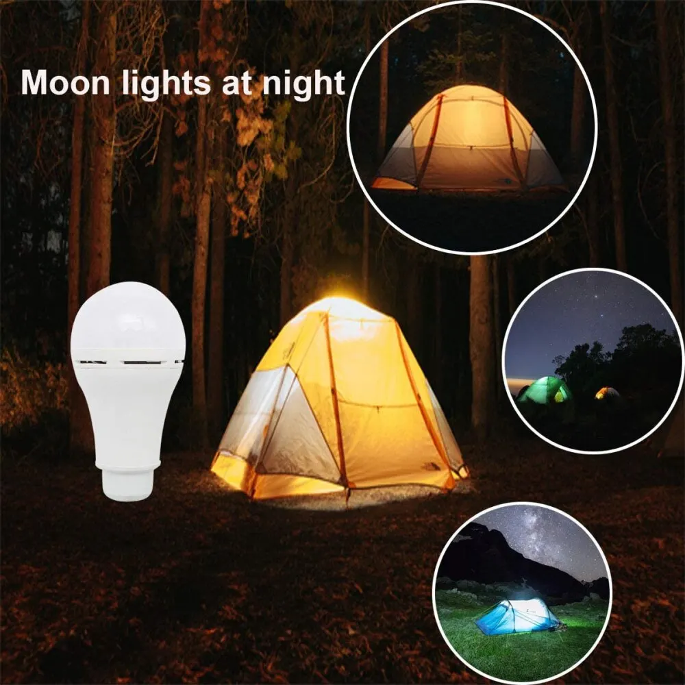 7W Solar Light Waterproof USB Charged Hanging Emergency Sunlight Powered Lamp Outdoor Indoor House Solar Bulb Light Solar Panels