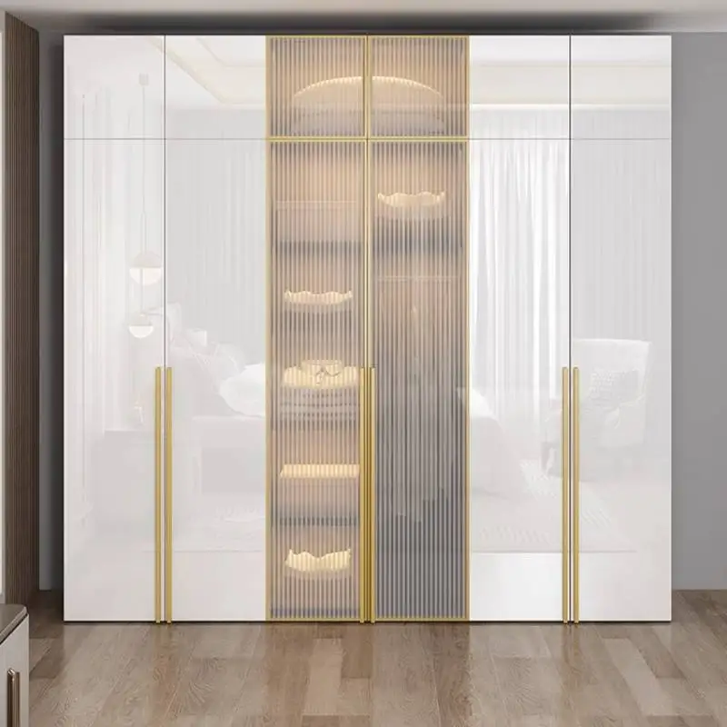 Cleaner Clothes Wardrobe Bedroom Room Toppers Modern Adult House Wardrobe Storage White Stylish Muebles Para Hogar Furniture
