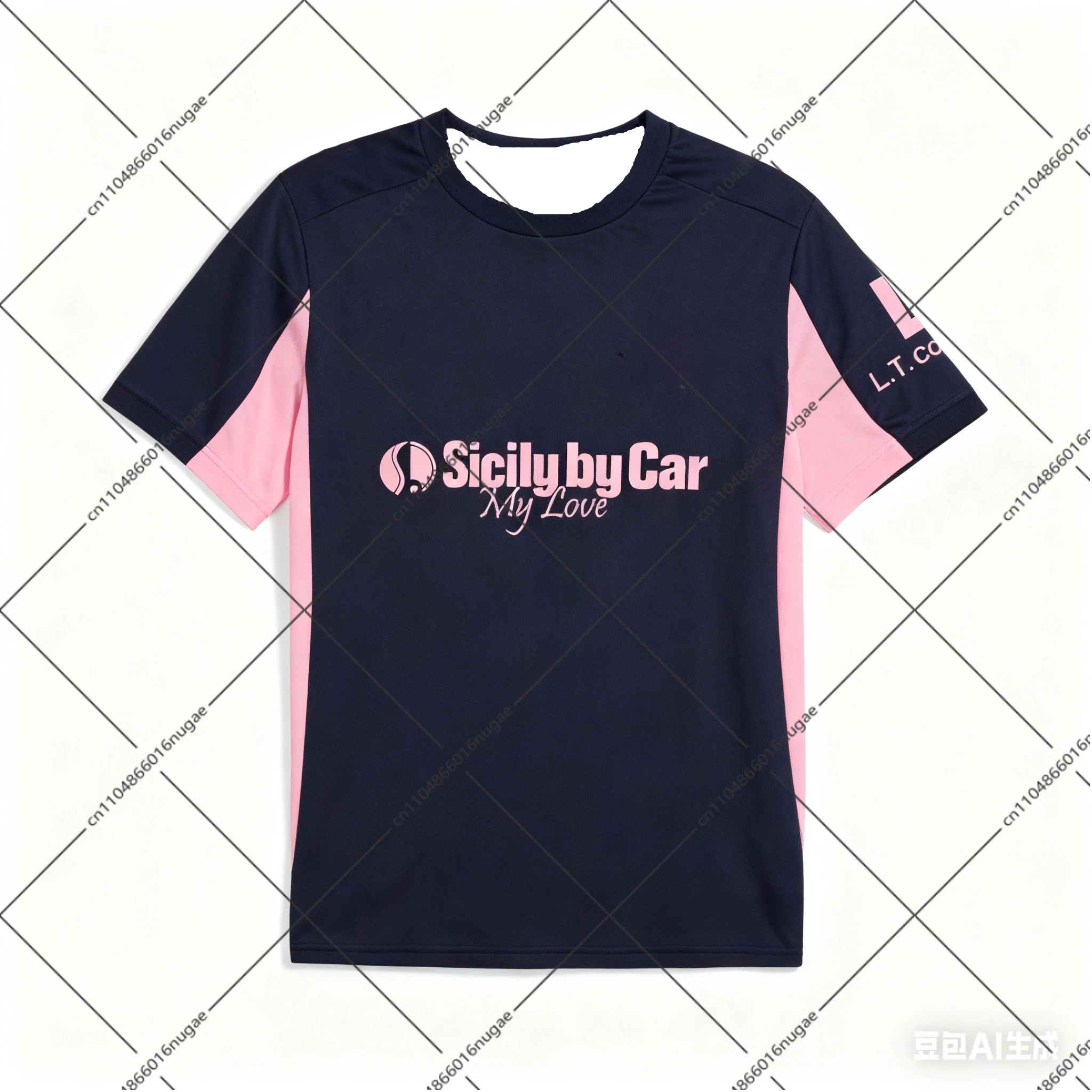 

2026 Palermo Away and Home Football Jerseys T-shirt 3D Printed Short Sleeved Sports T-shirt Same for Adults and Children