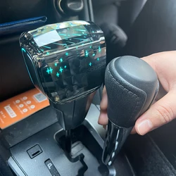 Car Musiccrystal shifter for toyota Gear shift knob gear handle Ruizhi Camry Highlander RAV4 corolla crown Elfa Cruiser gear rod