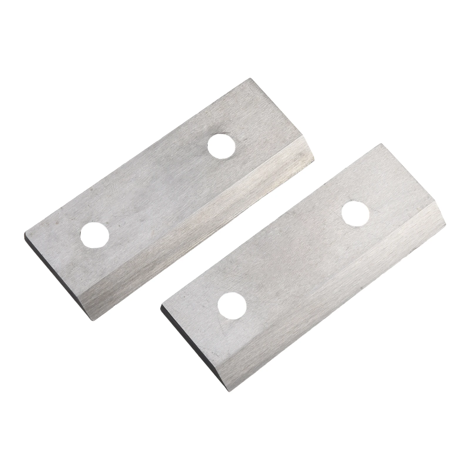 Shredder Blade 8 Inch and Chipper Blade 3.375 Inch Kit for Troy-Bilt 742-04050 742-0544 with Lock Nuts Washers Screws