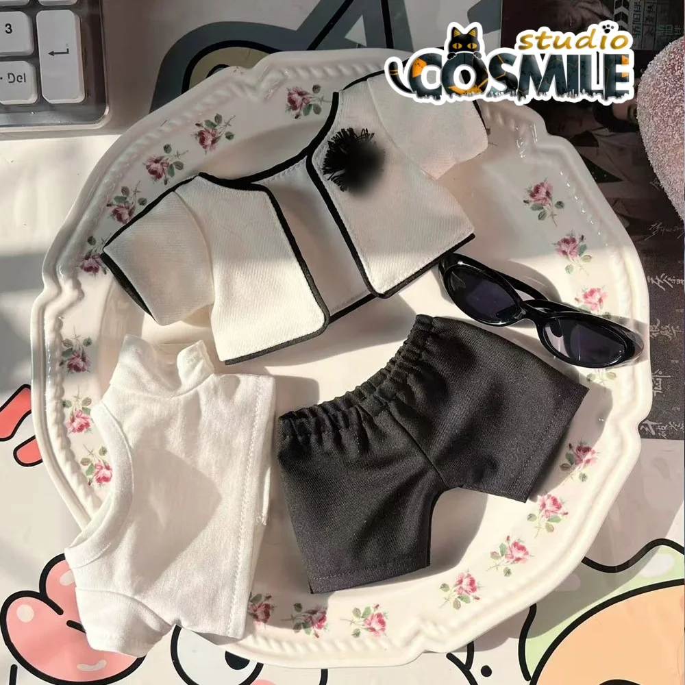 Nieposkromiony Idol Gwiazda Yibo Xiao Zhan Strój Książę Casual Moda 20cm Pluszowa Lalka Akcesoria Ubranka dla Lalek BJYX GG