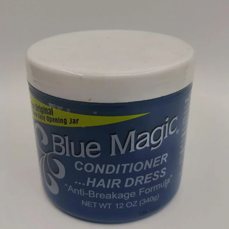 1PC Blue Magic Hair Styling Waxes & Cream& Scalp conditioner Styling Cream Hair Styling Putties /340g