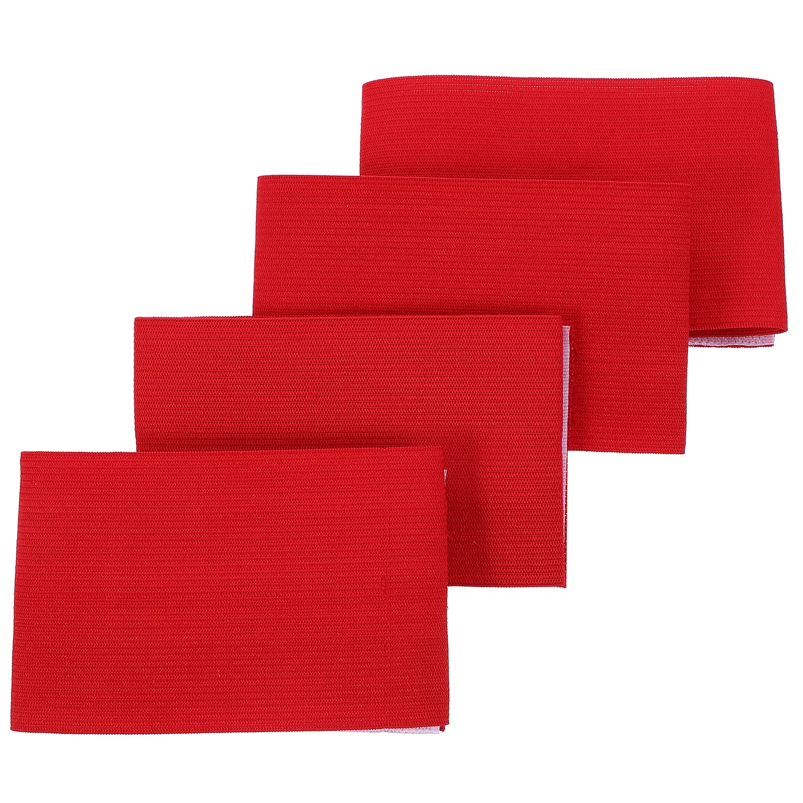 Manchons d'officier de sécurité, 4 pièces, drapeau scellé, ceintures de Football, drapeaux pour enfants, remorquage rouge, manches Photo d'archive, dossier transparent pour enfant