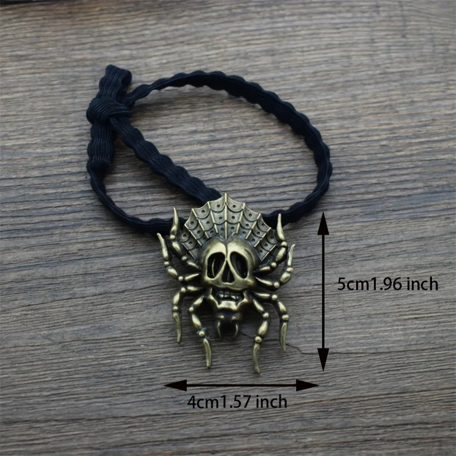 Hot selling fashionable personality gothic Halloween spider women\'s elastic hairband hair accessories hair band headband gift