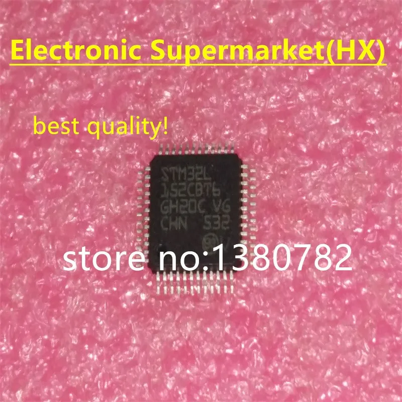 

Free Shipping 10pcs-50pcs/lots STM32L152CBT6 STM32L152 LQFP-48 New original IC In stock!