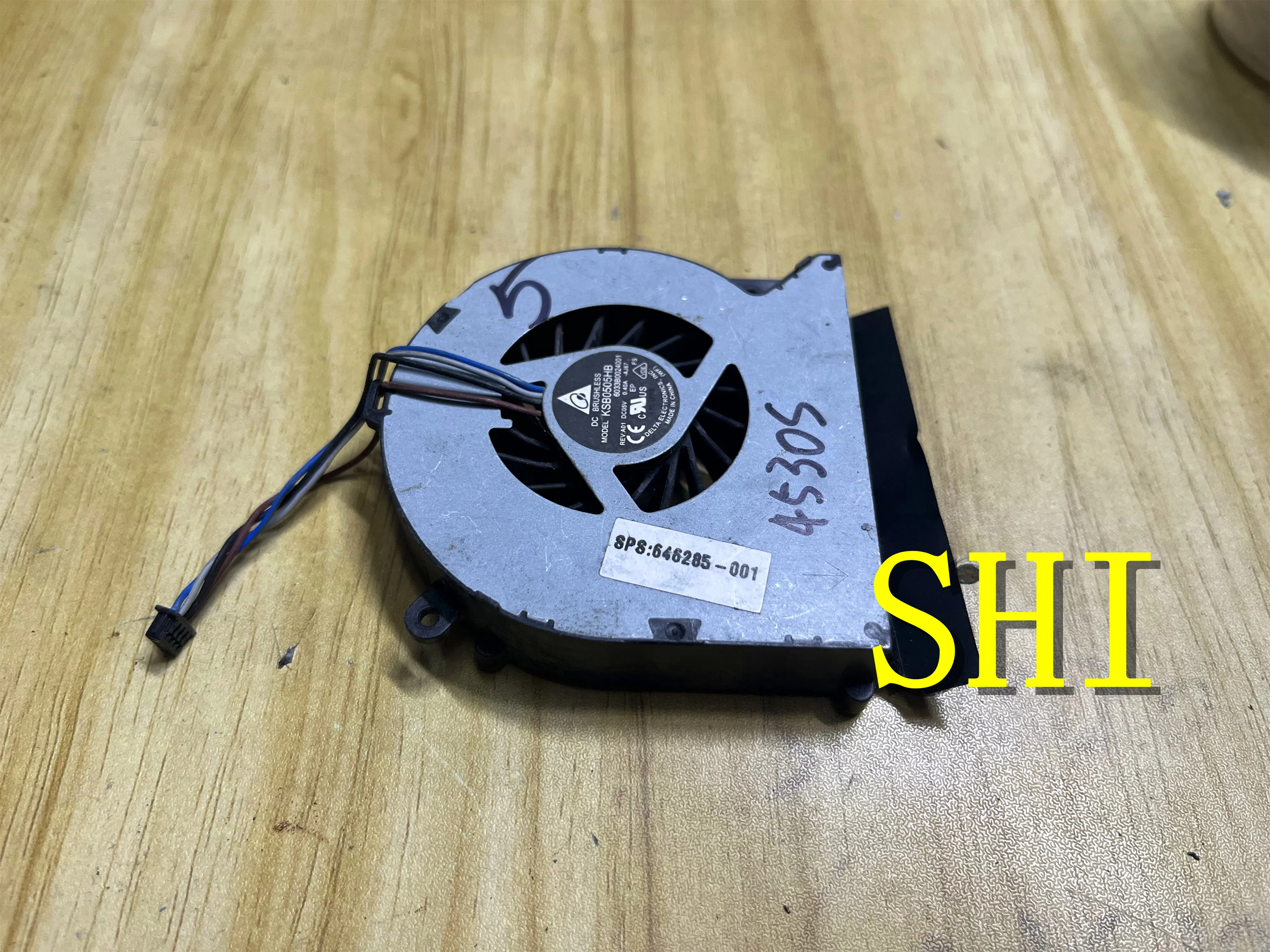 Original used For HP Probook 4530S 4535S 4730S 6460B EliteBook KSB0505HB 641839/ 646285-001 Cooler Cooling Fans Free shipping