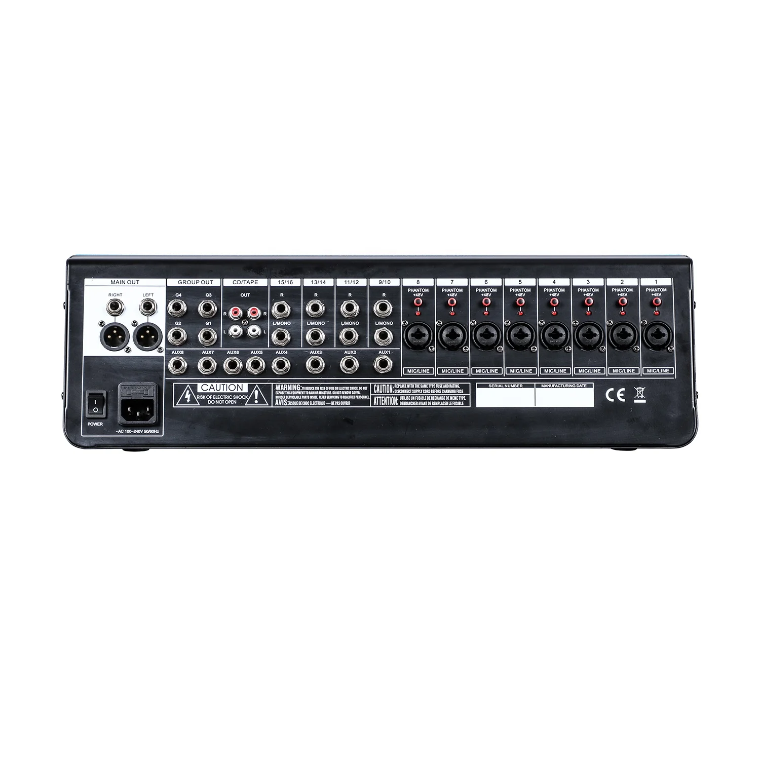 RE Series Dual 99 Effects Console Mixer 16/24/32 Channel 4 Stereo Groups 4 Groups 8 Aux Stage Performance Mixer