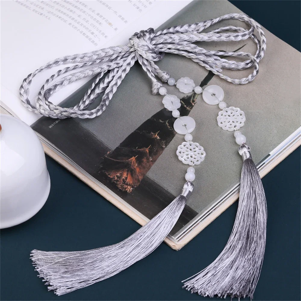 

1pcs Hanfu Waistband Tassel Pendant Belt Ancient Style Forbidden Clothing Accessories Robe Decor Women Men Gift