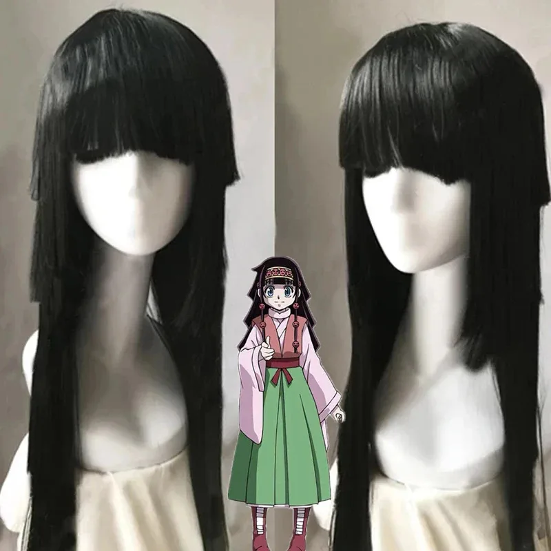 รองเท้าบูทคอสเพลย์ Alluka Zoldyck จาก CyAnime Hunter พร้อมวิกผม Aruka Zorudikku ชุดคอสตูมล่าสัตว์สำหรับฮาโลวีน สำหรับผู้หญิงและผู้ชาย