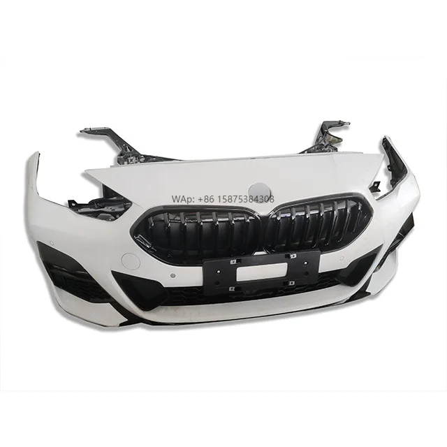 For 1 Series F44 Front Bumper Assembly and Grille Radiator Fan Parking Sensor Absorber