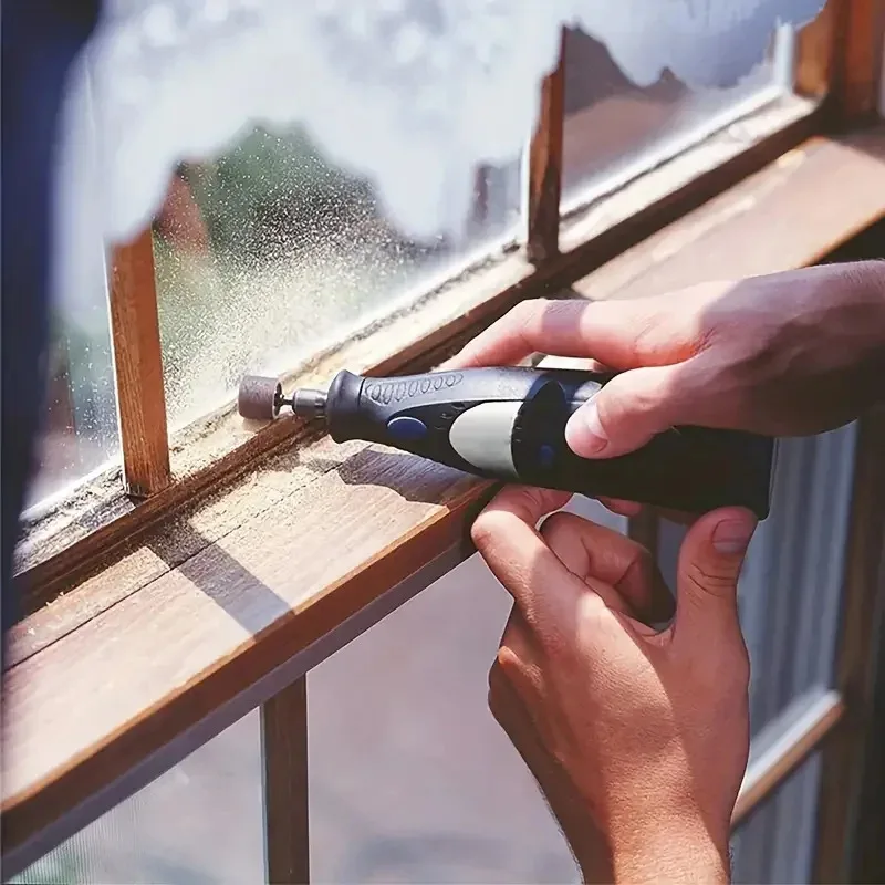 

102pcs Sanding Drums Kit Sanding Band 1/2 1/4 Inch Sand Mandrels 80/120/180Grit Fit For Nail Drill Rotary Abrasive Tools