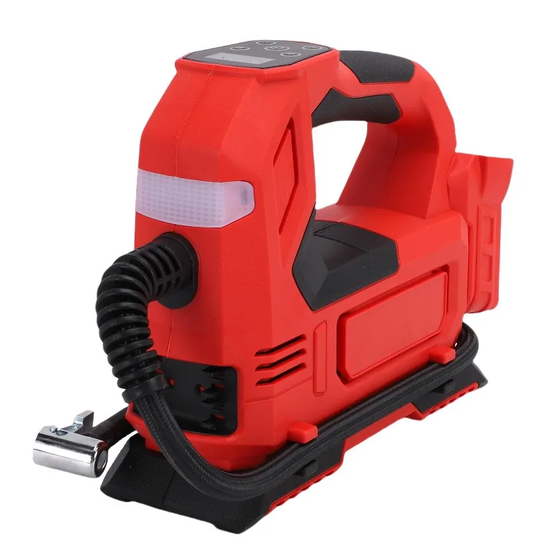 Portable Tyre Inflator Air Compressor for Makita/Milwaukee 18V Batteries Car Tyre Pump with Digital Display for Cars Sports Ball