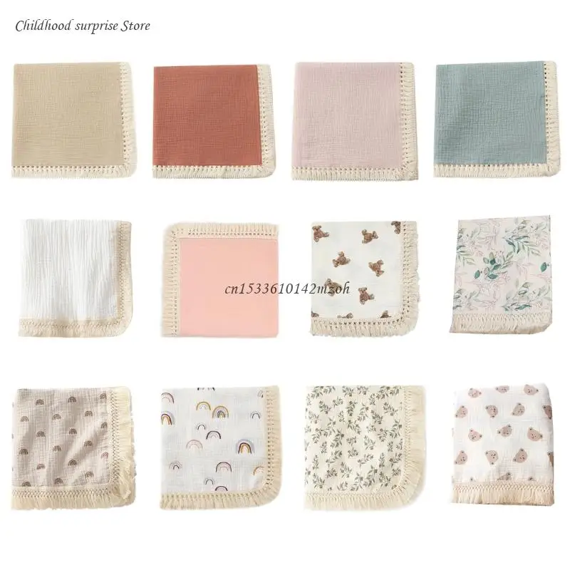 

Newborns Baby Swaddles Blanket Small Quilts for Infants Comfortable Wrap Cloth Dropship