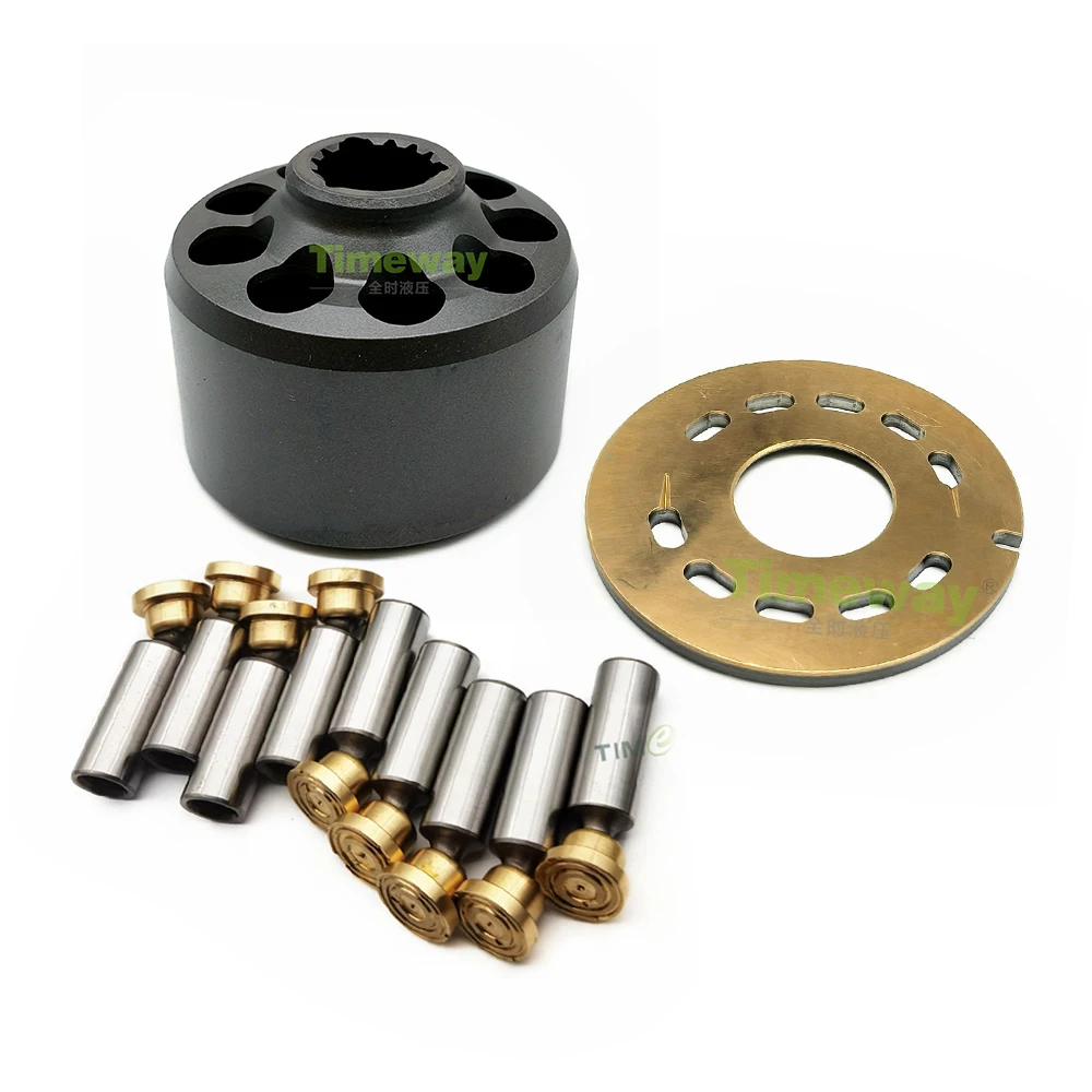 Pump Repair Kits A10VG Series Valve Plate Cylinder Block Assy Piston Shoe Pump Parts for Repair REXROTH A10VG18 Piston Pump