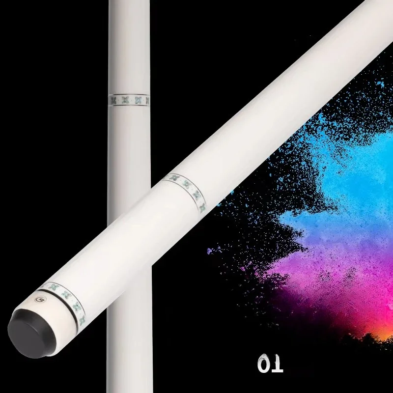 Lankou QC-05 Youth Storm Series Maple Pool Cue 1/2 Split Center Joint Aluminum Alloy Punch & Jump Cue 19oz High Quality