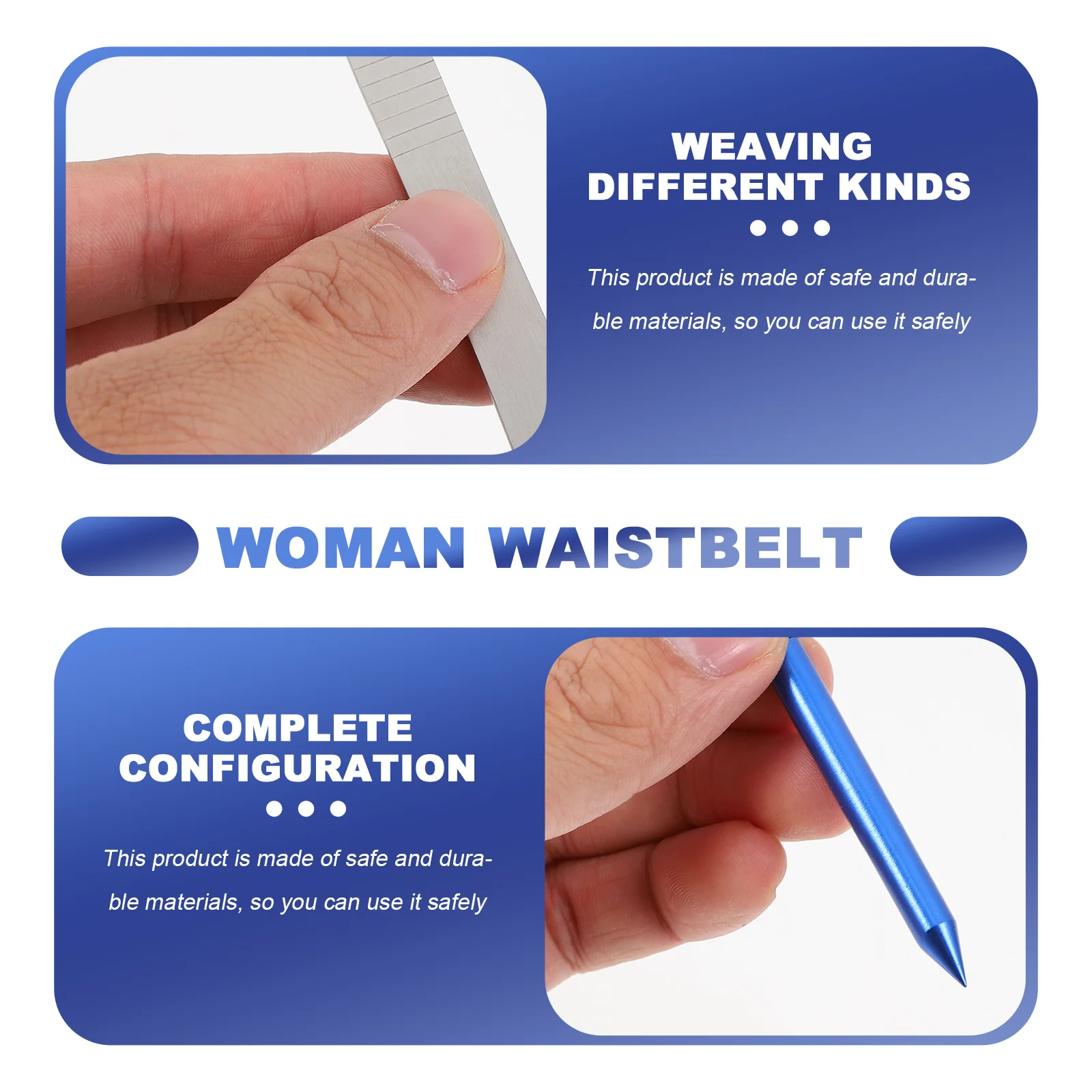 

1Set Paracord Braiding Needle Set Strong DIY Weaving Tools for Bracelets Outdoor Survival Craft High-Quality Lacing Stitching