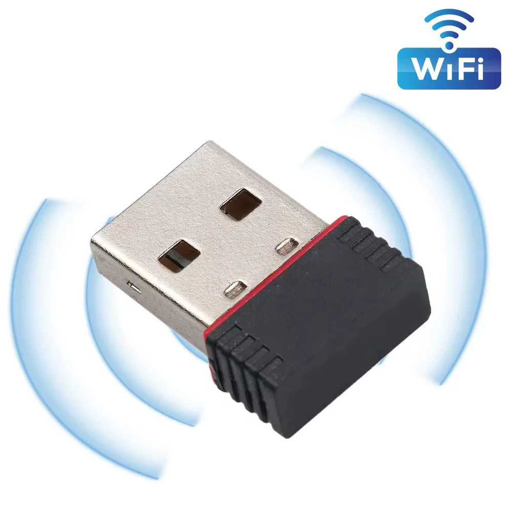 

WIFI 6 Network Signal Reception Mini Driver-free Wi-Fi Adapter for PC Deskop Computer 2.4G Network Card USB Plug and Play