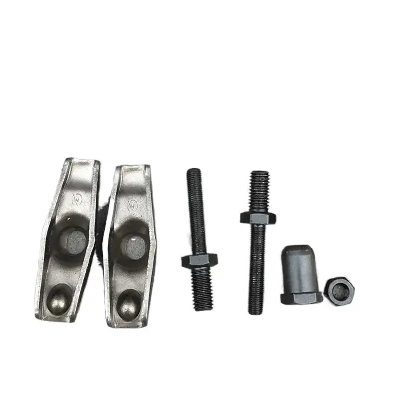 1Set Valve Rocker Arm Push Rod Guide Plate Set For Honda 188 190 188F 190F GX340 GX390 GX420 5-8KW Engine Replacement T