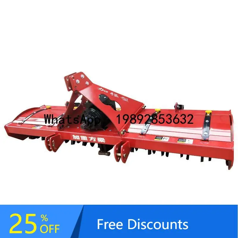 

YFY Rotary Tiller Tractor Attachment Soil Turner Micro Tiller Plow Harrow Loose Soil Digging Four-Wheel With Soil Breaker