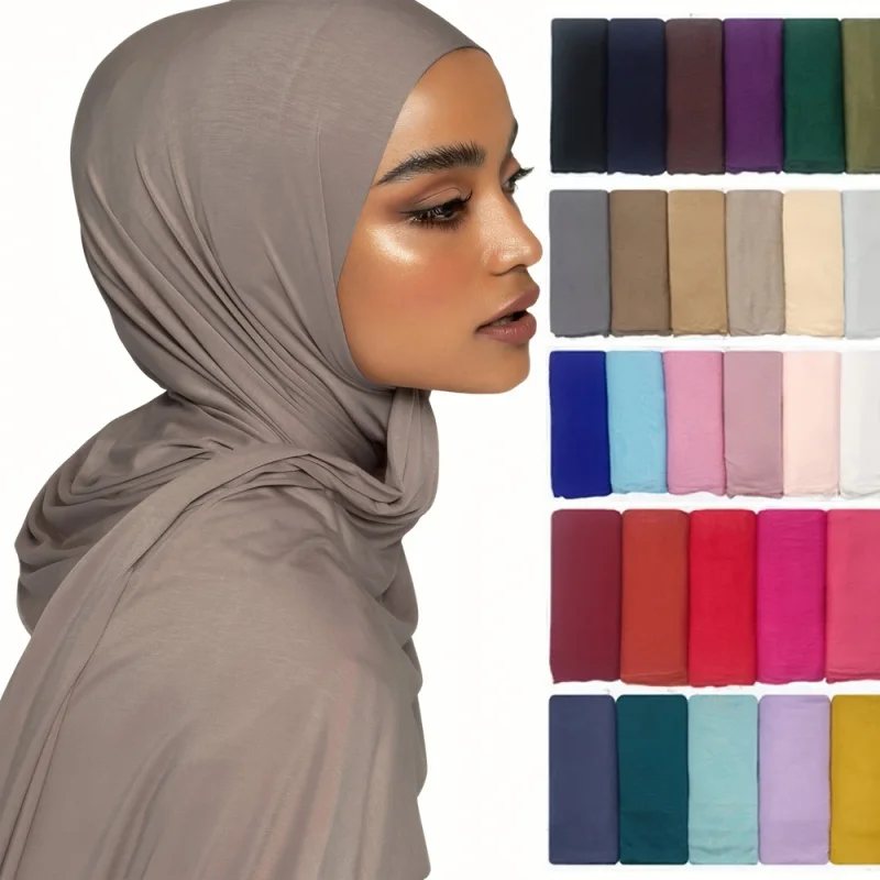 

【Multifunctional Headwear】Luxurious Solid Color Polyester Headscarf - Skin-Friendly、Breathable、Multicolor Versatile Headscarf |M