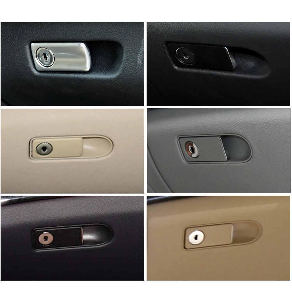 Universeller Handschuhfachdeckel-Schalter mit Schließzylinder als Ersatz für Mercedes Benz A B C E S GLK GL ML alle Klassen – Detail 8