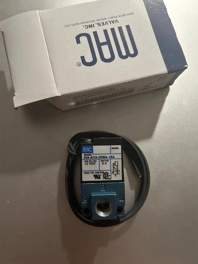 1 PCS NEW IN BOX MAC Solenoid valve 35A ACA DDFJ 1JM MOD.T65C