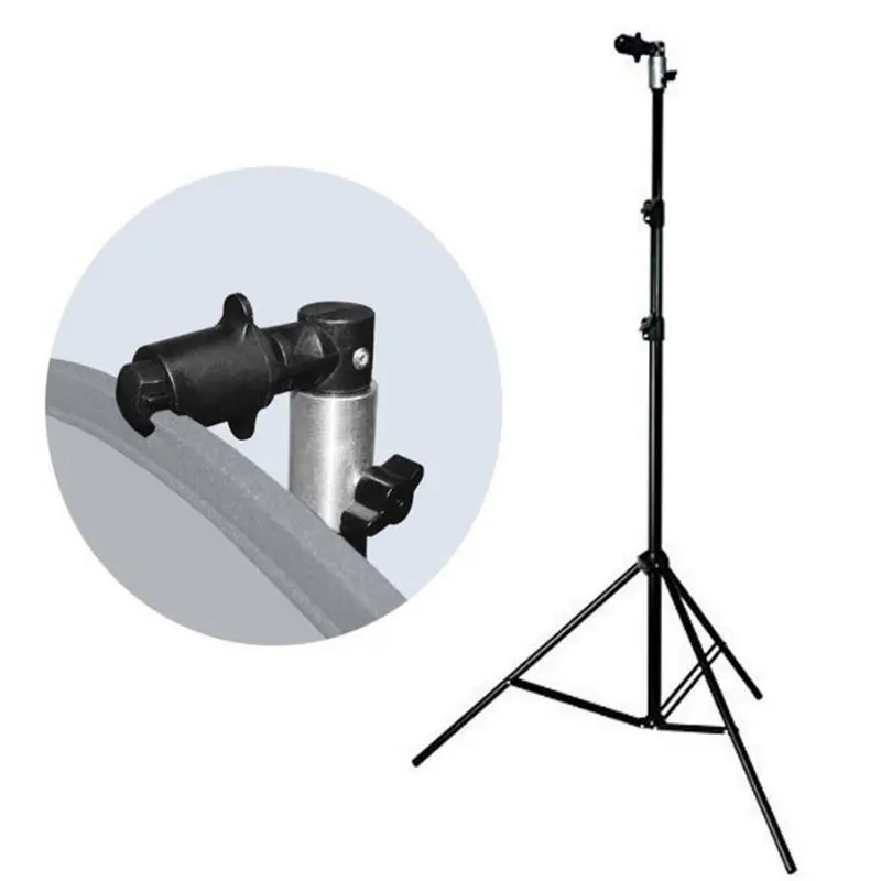 Soporte de disco Reflector para estudio de fotografía y vídeo, abrazadera de Clip para soporte de luz