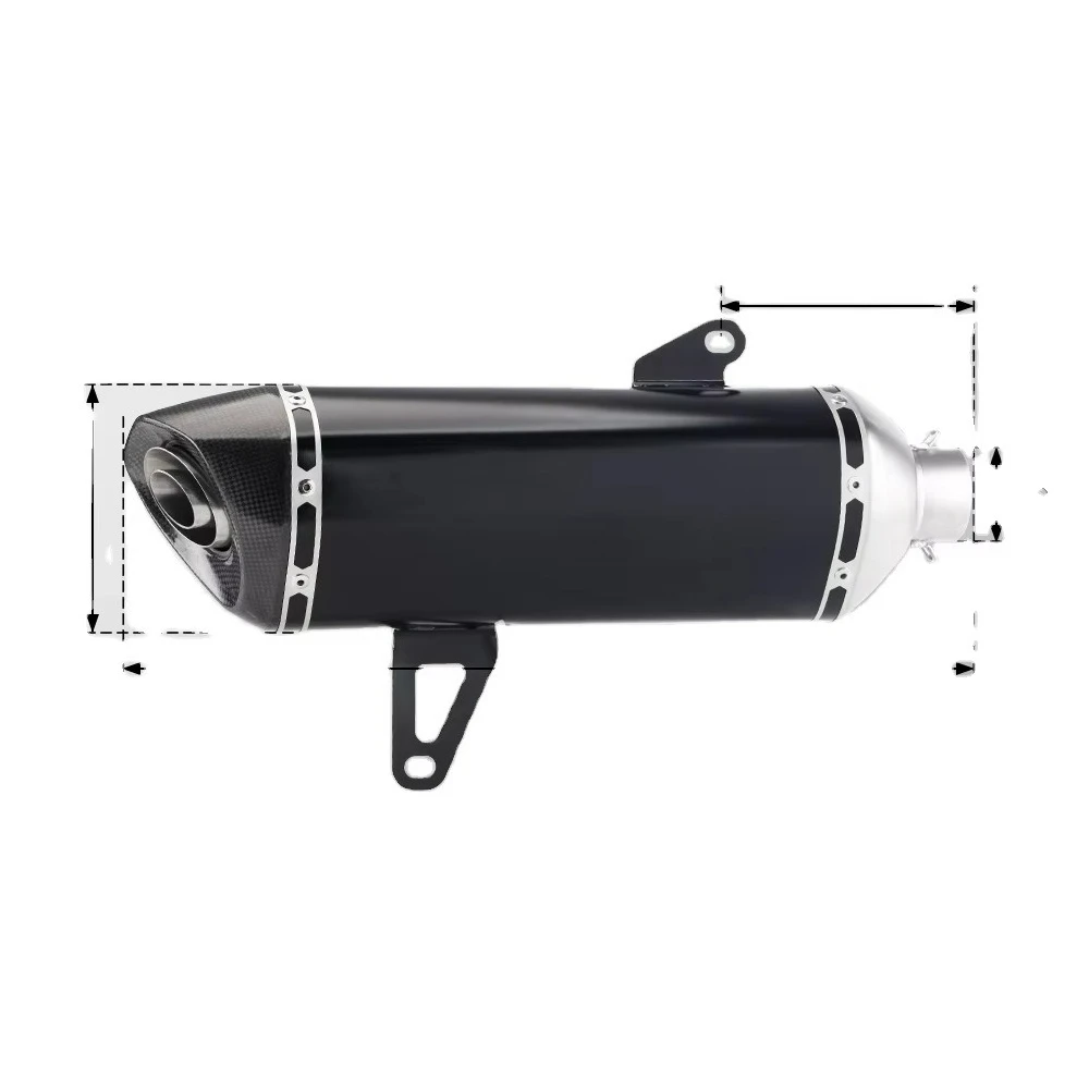 

Exhaust tube for Xmax300 XMAX-250 full exhaust system 2017-2023