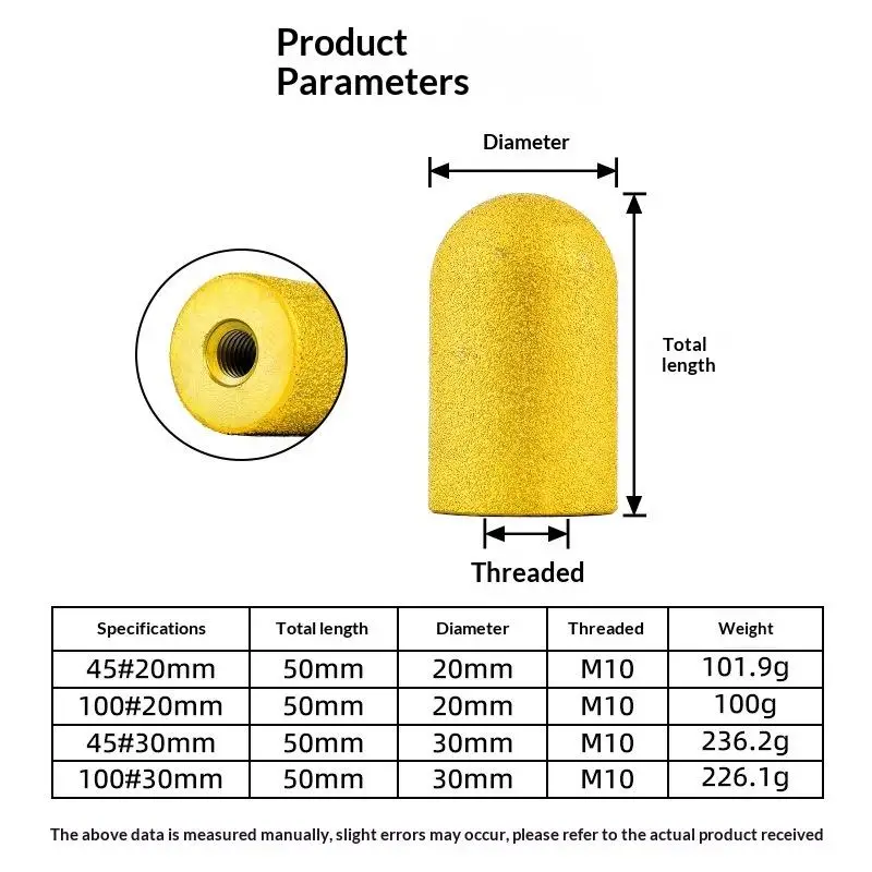 Circular Grinding Head Rear Water Blocking Arc Polishing For Stone Ceramic Tile Cast Iron Glass Countertops Care Tools