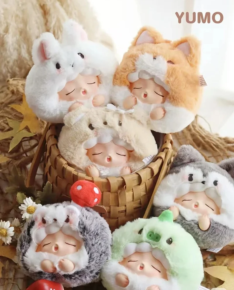 

Yumo Forest Friends Series kawaii Toys слепая коробка подвеска украшения виниловое лицо Коллекционные модные игры декоративные подарки