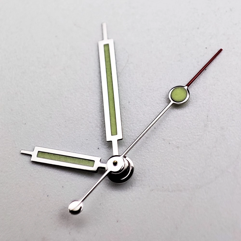 

NH35 Hands, Gold/Silver Watch Hands Green Luminous Pointers, for NH35 NH36 4R Automatic Movement Mechanical Watch Accessories
