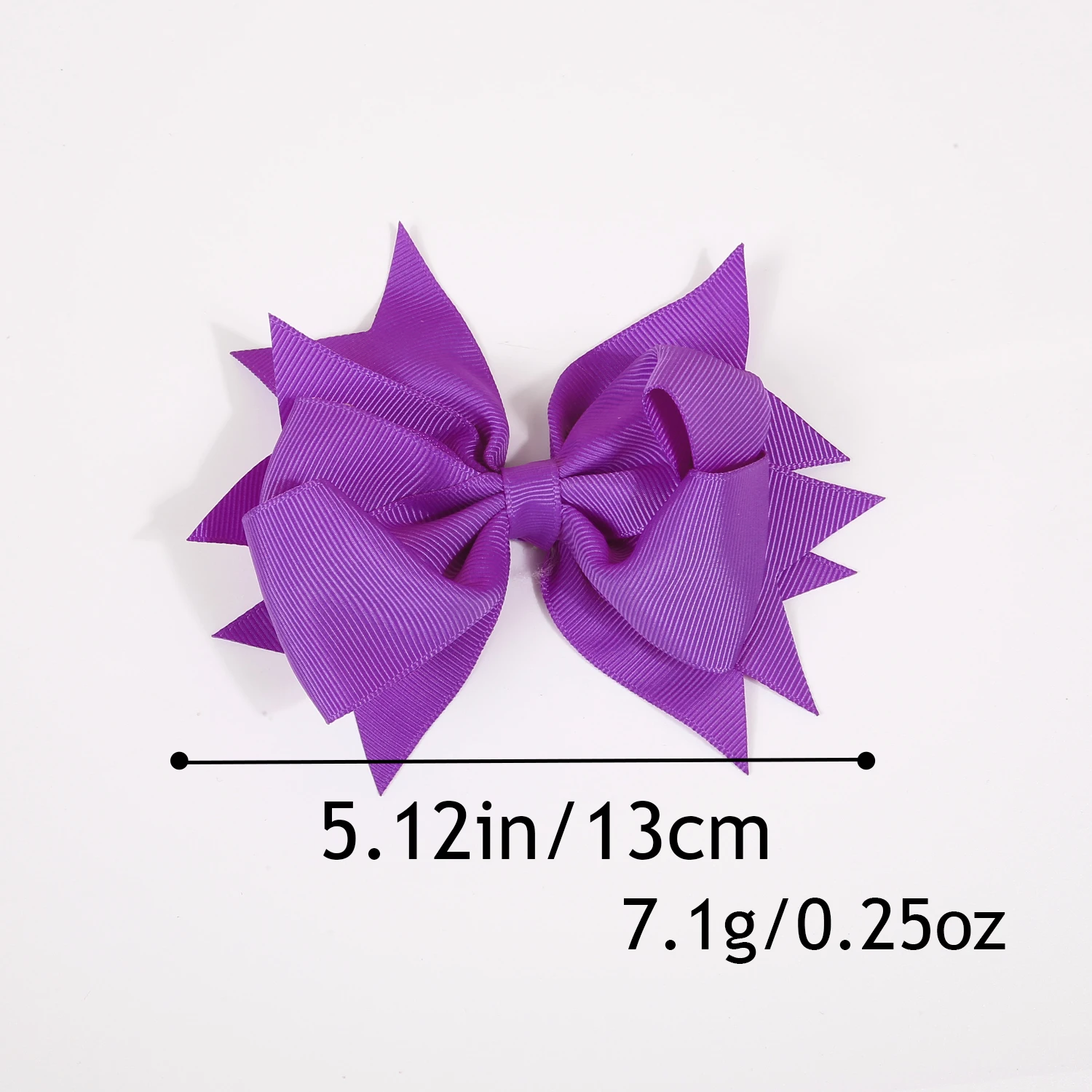 10 قطعة ألوان عشوائية ذيل السمكة الساتان ثلاثي الأبعاد متعدد الطبقات القوس DIY بها بنفسك الملابس الحرف اليدوية إكسسوارات الشعر مواد الديكور