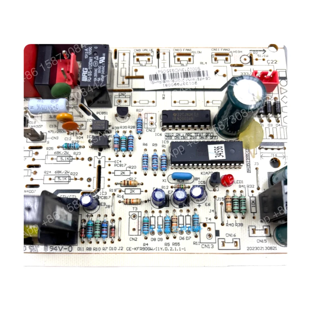 Placa base usada para aire acondicionado Midea CE-KFR61W/N1-210 (C9) - Placa de computadora CE-KFR90GW/I1Y.D.2.1.1-1, accesorios