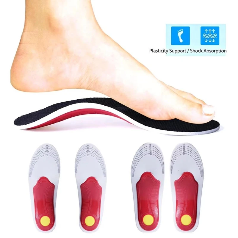 1/2/4/6pairs Instant Pain Relief Orthotic Insoles, Structured for Low/High/Neutral Arches, Promotes Natural Gait, Easy to Clean