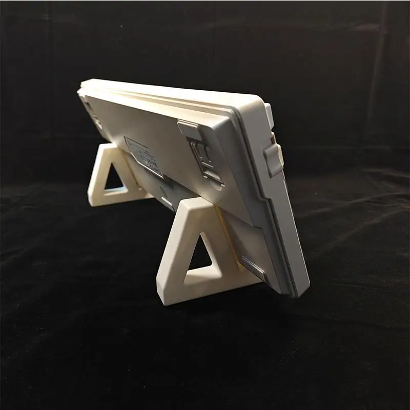 1Pair 3D Printed Keyboard Display Stand Plastic Holder Rack for Computer Mechanical Keyboard Desktop Showcase Collection