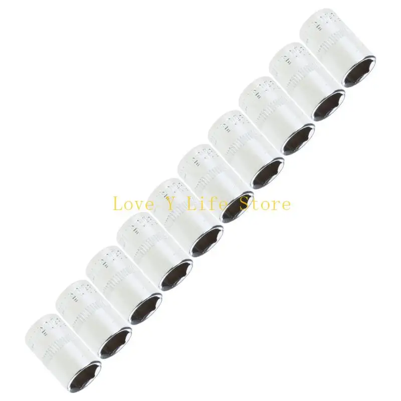L74C Accessorio per spacciatura corta L74C Accessorio 1/4 pollici Dimensione metrica a 6 punti da 4 mm a 14 mm per casa e