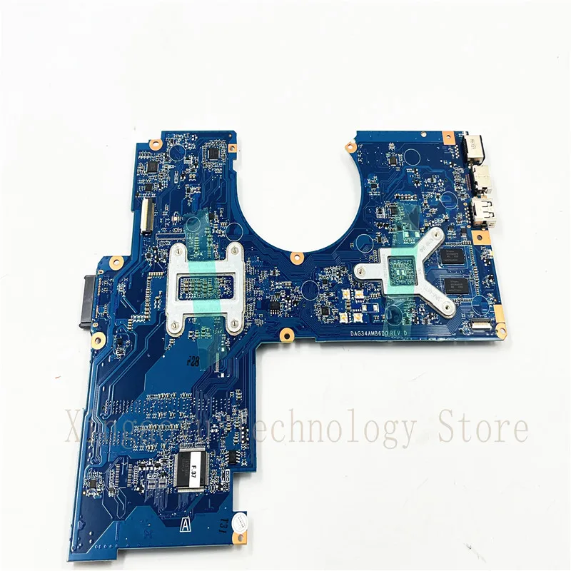 Original FOR HP 15-AU Laptop Motherboard W/ i3-6100U i5-6200u I7-6500U i5-7200U i7-7500U N16S-GTR-S-A2 DAG34AMB6D0 DDR4 Test Per