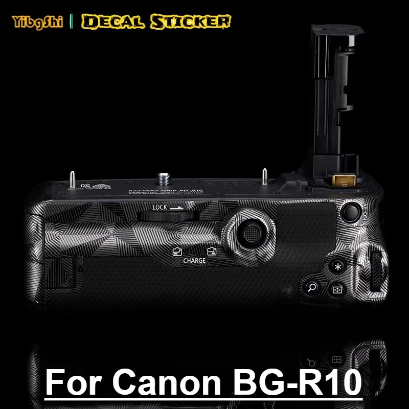 For Canon BG-R10 Camera Handle Sticker Vinyl Wrap Film Handle Body Protective Sticker Protector Coat For Canon EOS R5 R6 R5C