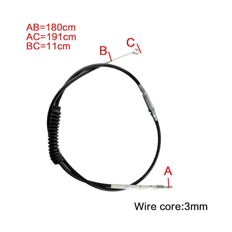 140-200CM Motorcycle Accessories Clutch Control Cable Wire Line For Harley XL883 XL1200N XL1200 N XL 883 1200 N