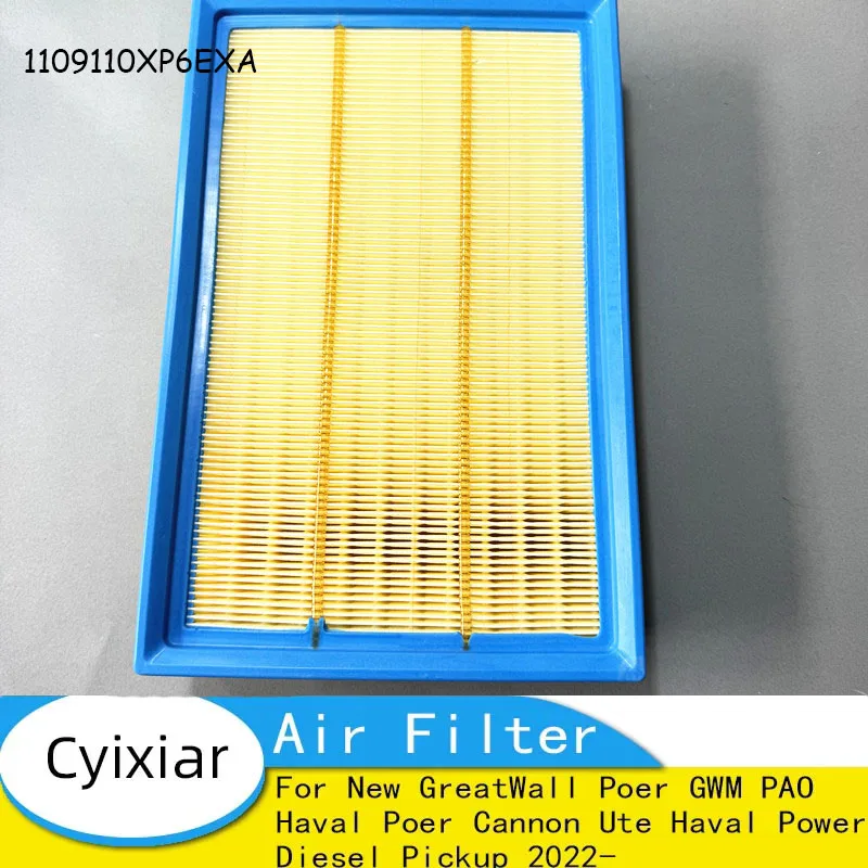 

Air Filter for New GreatWall Poer GWM PAO Haval Poer Cannon Ute Haval Power Diesel Pickup 2022- 1109110XP6EXA