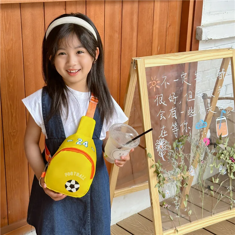 Cartoon children bag new style little boy chest bag kindergarten child change messenger bag