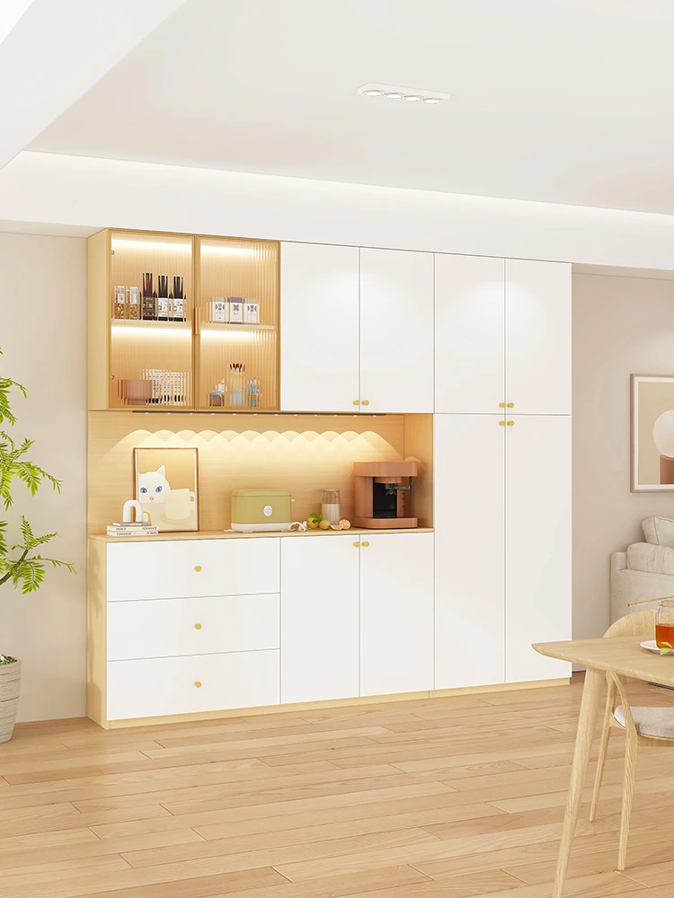 Multifunctional Sideboard Cabinet High Cabinet Buffet Integrated Wall Living Room Locker Entire Wall Kitchen Cabinet