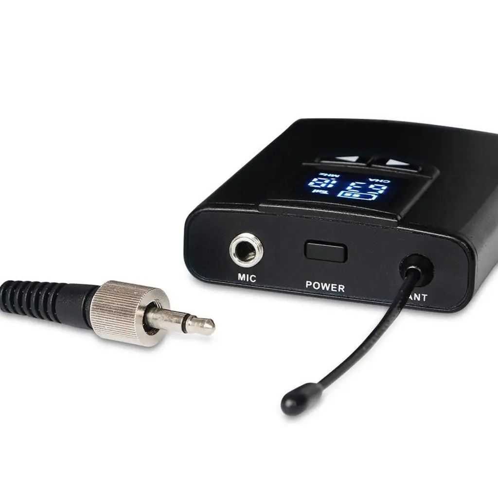 ワイヤレス ヘッドセット トランスミッター クリップオン ラペル タイ マイク マイク & ヘッドセット セット