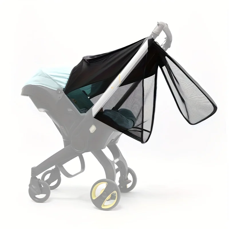 Breathable UV Sunshade & Mosquito Net for Doona Car Seat – Stroller Umbrella, Baby Accessories Summer