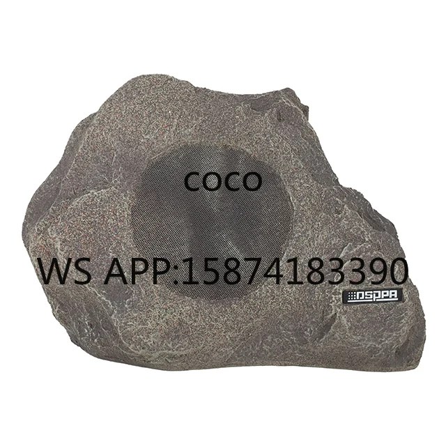 20W Waterproof Landscape Rock Speaker, Wireless Outdoor Stereo Speaker for Backyard Garden Use