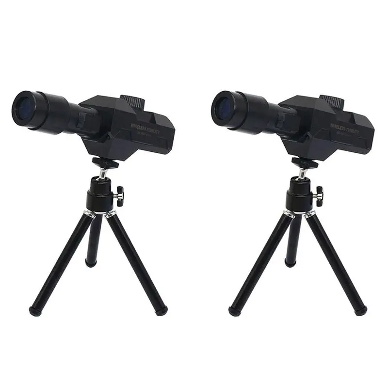 ABKN-2Pcs Wifi Digital Telescope 70X Large Aperture Objective Lens 2MP Photos Videos Mobile-Detective Positioning Monocular