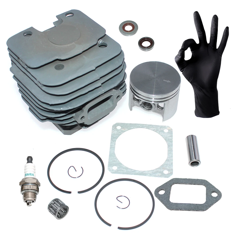 Imagem -03 - Kit de Pistão do Cilindro para Stihl 038 038av 038m 038mw 038mr Ms380 Ms380n Ms380z 1119 020 1201 1119 020 1202