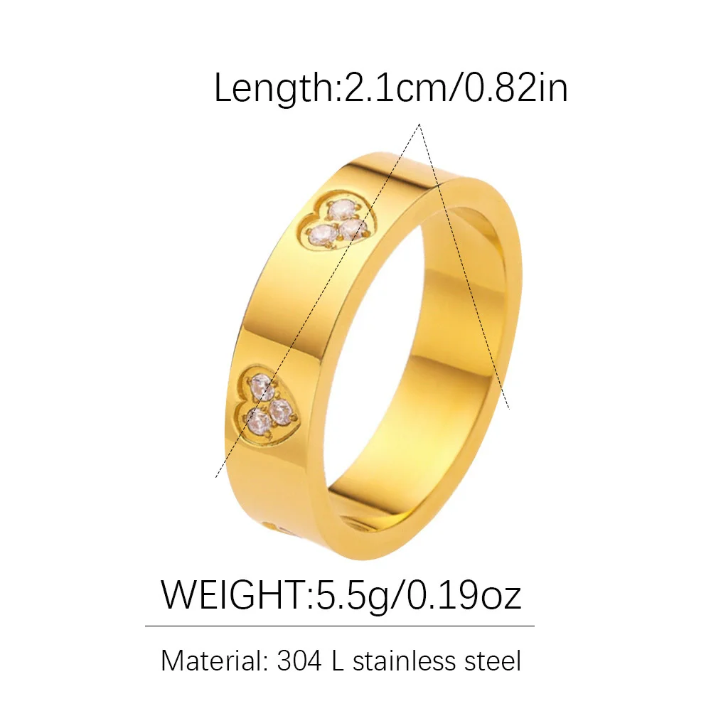 خاتم من الفولاذ المقاوم للصدأ للنساء والرجال مقاوم للماء مثقاب مياه خطوبة كلاسيكي ريترو اتجاهات المنتجات طلاء PVD